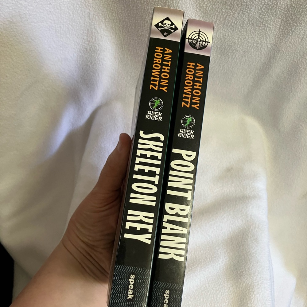 2 books by Anthony Horowitz Point Blank and Skeleton Key. Alex Rider - Picture 6 of 6